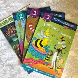 4 Step Into Reading Books